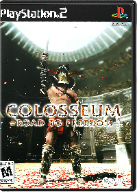 Colosseum Road to Freedom PAL Playstation 2  box art
